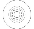 TRW Brzdov kotou - 321 mm TRW DF6060S, DF6060S