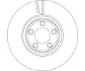 TRW Brzdov kotou - 320 mm TRW DF6073S, DF6073S