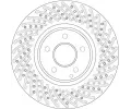 TRW Brzdov kotou - 330 mm TRW DF6079S, DF6079S