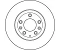 TRW Brzdový kotouč - 289 mm TRW DF6115, DF6115