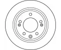 TRW Brzdov kotou - 262 mm TRW DF6123, DF6123