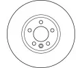 TRW Brzdov kotou - 340 mm TRW DF6124S, DF6124S