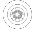 TRW Brzdov kotou s loiskem - 300 mm TRW DF6126BS, DF6126BS