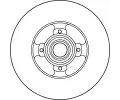 TRW Brzdov kotou s loiskem - 268 mm TRW DF6128BS, DF6128BS