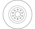 TRW Brzdov kotou - 340 mm TRW DF6133S, DF6133S
