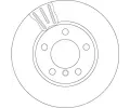 TRW Brzdový kotouč - 294 mm TRW DF6136, DF6136