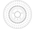 TRW Brzdov kotou - 345 mm TRW DF6149S, DF6149S