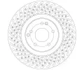 TRW Brzdov kotou - 330 mm TRW DF6153S, DF6153S