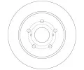 TRW Brzdov kotou - 278 mm TRW DF6173, DF6173