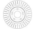 TRW Brzdov kotou - 294 mm TRW DF6174, DF6174