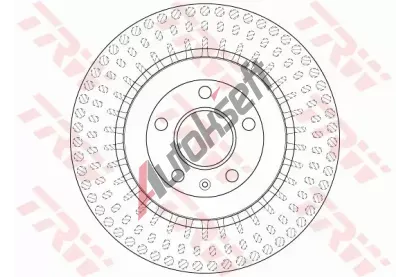 TRW Brzdov kotou - 330 mm TRW DF6175S, DF6175S