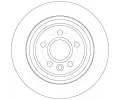 TRW Brzdov kotou - 302 mm TRW DF6187, DF6187
