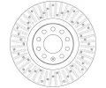 TRW Brzdov kotou - 320 mm TRW DF6189S, DF6189S