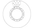 TRW Brzdov kotou s loiskem - 260 mm TRW DF6190BS, DF6190BS