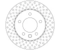 TRW Brzdov kotou - 285 mm TRW DF6194S, DF6194S