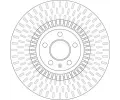 TRW Brzdov kotou - 356 mm TRW DF6216, DF6216
