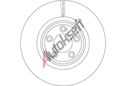 TRW Brzdov kotou - 326 mm TRW DF6223S, DF6223S