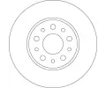 TRW Brzdov kotou - 251 mm TRW DF6228, DF6228