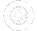TRW Brzdov kotou - 257 mm TRW DF6231, DF6231