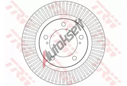 TRW Brzdov kotou - 340 mm TRW DF6239S, DF6239S