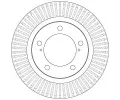 TRW Brzdov kotou - 340 mm TRW DF6239S, DF6239S