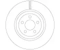 TRW Brzdov kotou - 345 mm TRW DF6244S, DF6244S