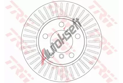 TRW Brzdov kotou - 284 mm TRW DF6255, DF6255