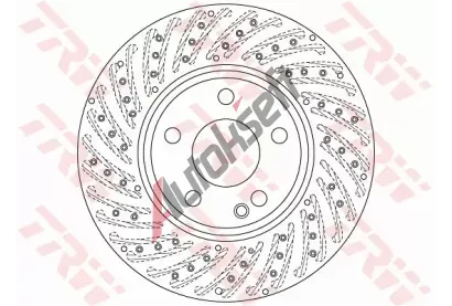 TRW Brzdov kotou - 295 mm TRW DF6262S, DF6262S