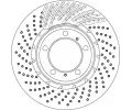 TRW Brzdov kotou - 330 mm TRW DF6266S, DF6266S