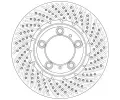TRW Brzdov kotou - 330 mm TRW DF6267S, DF6267S