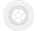 TRW Brzdov kotou - 320 mm TRW DF6268, DF6268