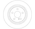 TRW Brzdov kotou - 300 mm TRW DF6277, DF6277