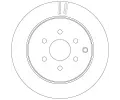 TRW Brzdov kotou - 308 mm TRW DF6289, DF6289