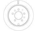 TRW Brzdov kotou - 285 mm TRW DF6291, DF6291