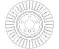 TRW Brzdov kotou - 370 mm TRW DF6311S, DF6311S