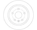 TRW Brzdov kotou - 292 mm TRW DF6312, DF6312