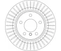 TRW Brzdov kotou - 300 mm TRW DF6313, DF6313