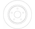 TRW Brzdov kotou - 305 mm TRW DF6325, DF6325