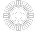 TRW Brzdov kotou - 300 mm TRW DF6329, DF6329
