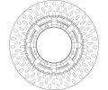 TRW Brzdov kotou - 290 mm TRW DF6335S, DF6335S