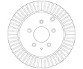 TRW Brzdov kotou - 302 mm TRW DF6385, DF6385