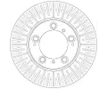 TRW Brzdov kotou - 298 mm TRW DF6411, DF6411