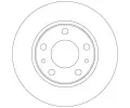 TRW Brzdov kotou - 276 mm TRW DF6412, DF6412