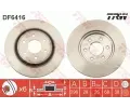 Brzdov kotou TRW ‐ TRW DF6416