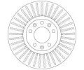 TRW Brzdov kotou - 304 mm TRW DF6419, DF6419