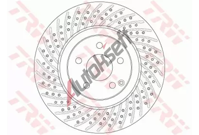 TRW Brzdov kotou - 330 mm TRW DF6433S, DF6433S
