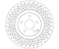 TRW Brzdov kotou - 330 mm TRW DF6433S, DF6433S