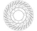 TRW Brzdov kotou - 304 mm TRW DF6467S, DF6467S