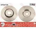 Brzdov kotou TRW ‐ TRW DF6472S