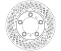 TRW Brzdov kotou - 298 mm TRW DF6483S, DF6483S